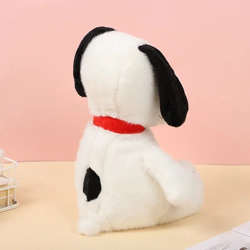 Breathing and glowing soothing Snoopy white dog Plush Doll