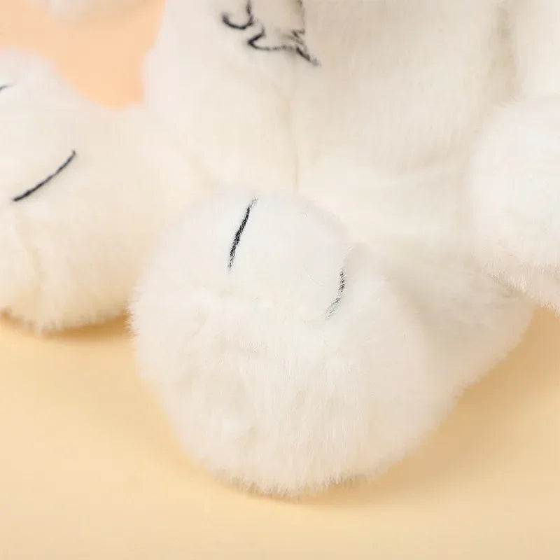 Breathing and glowing soothing Snoopy white dog Plush Doll