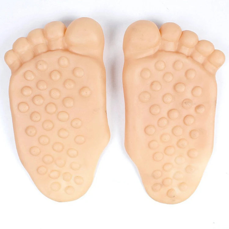 Barefoot Funny Feet Slippers Women Men Hilarious Big Foot Prank Shoes Simulat Five-Finger Toe Bigfoot Slippers Fairy Spoof Shoes