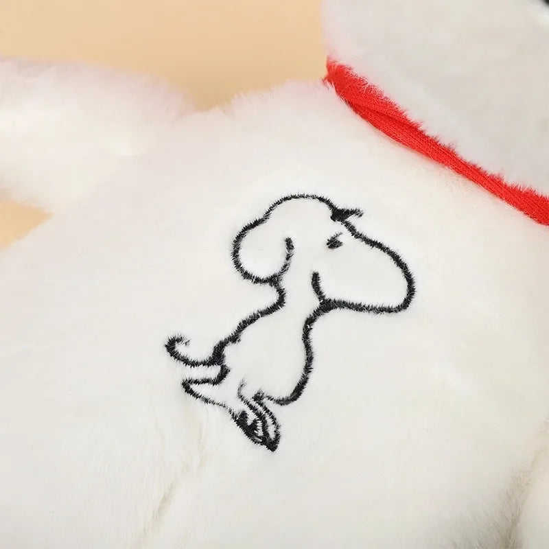 Breathing and glowing soothing Snoopy white dog Plush Doll